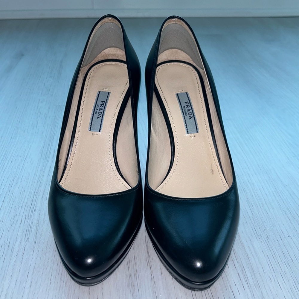 Prada Alzature Donna Size 37 Black
